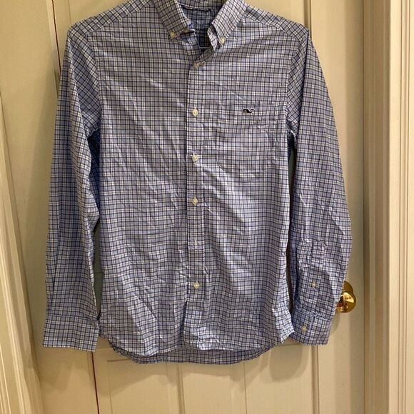 Vineyard Vines Mens XS On The Go Performance Button Down - Picture 1 of 4
